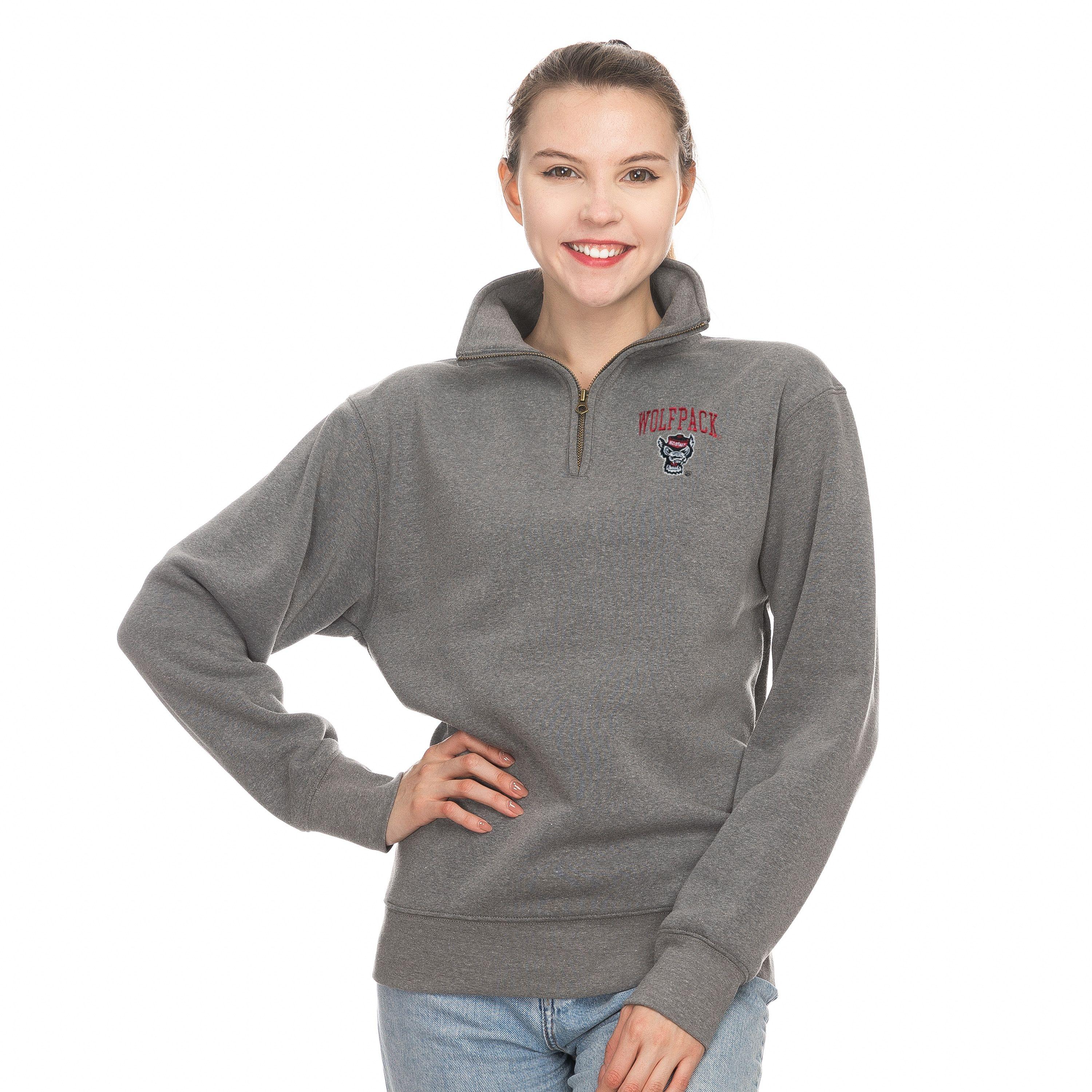 Ladies quarter hot sale zip pullover